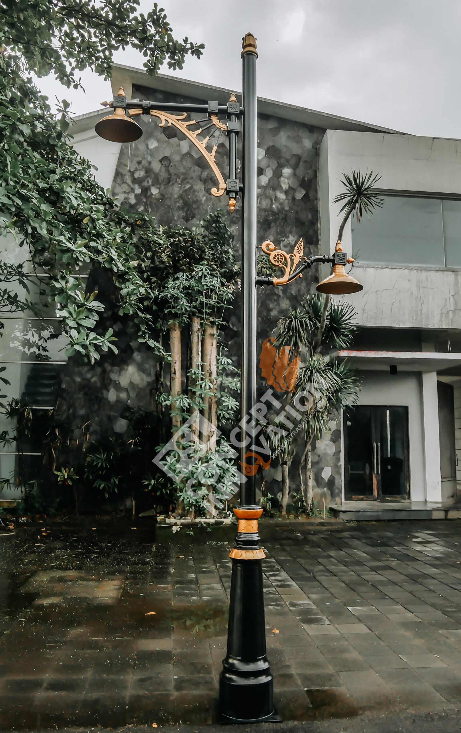 Tiang lampu type eropa