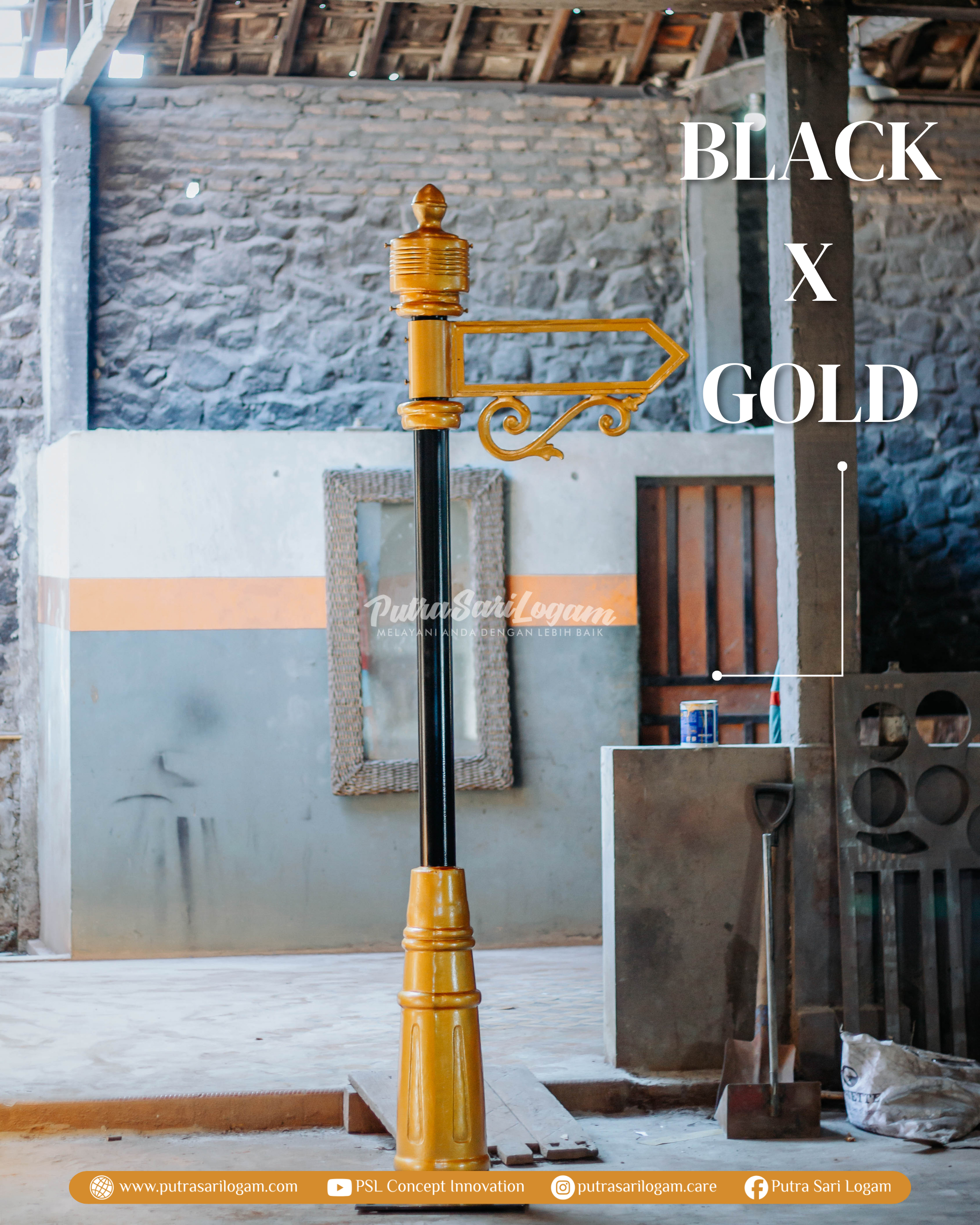 Tiang Penunjuk Arah Untuk Gedung Songo Semarang