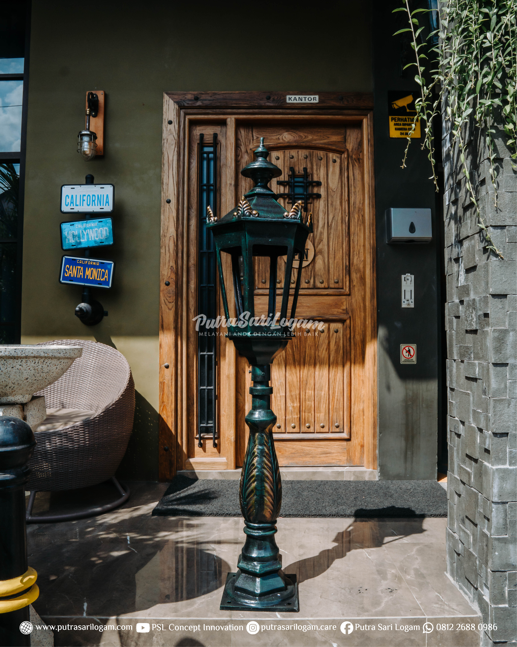 Tiang Lampu Untuk Setwapres Jakarta