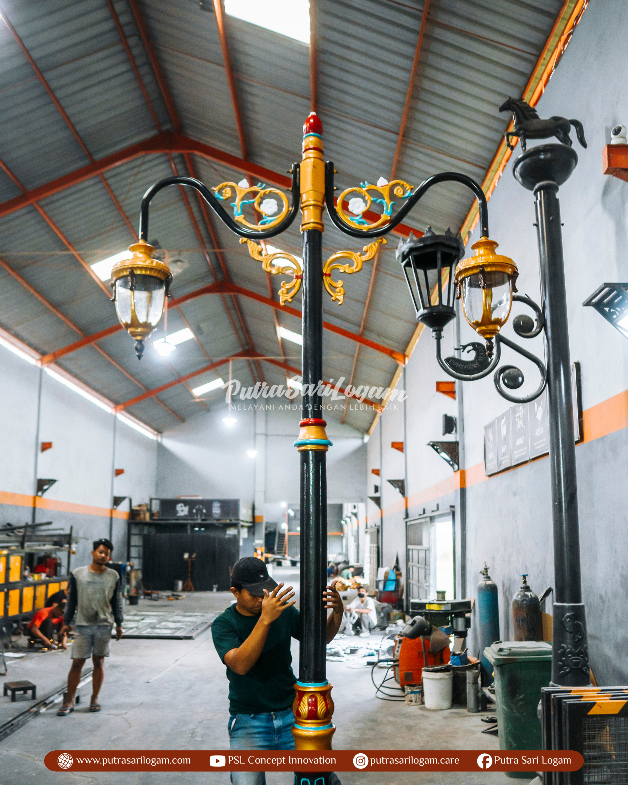 Tiang Lampu Detail On Point Untuk Madiun