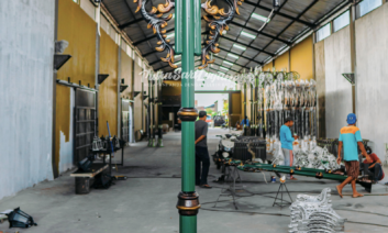 Tiang Lampu New Desain Untuk Cirebon