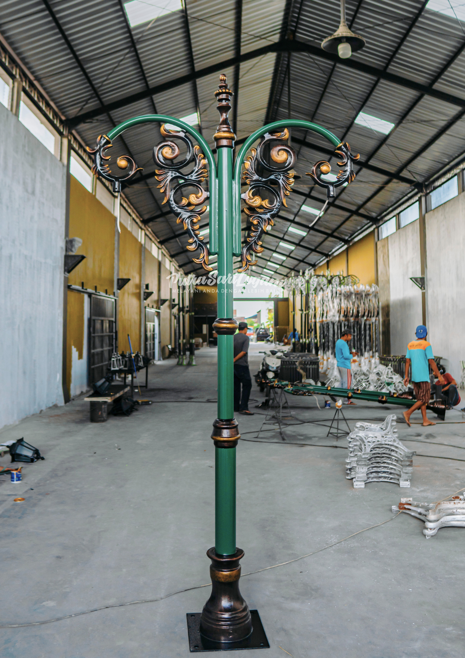 Tiang Lampu New Desain Untuk Cirebon