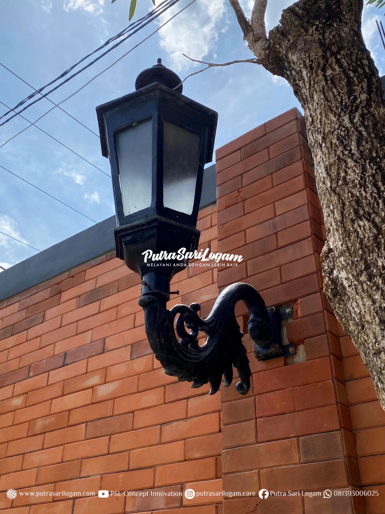 Lampu Dinding Outdoor Minimalist