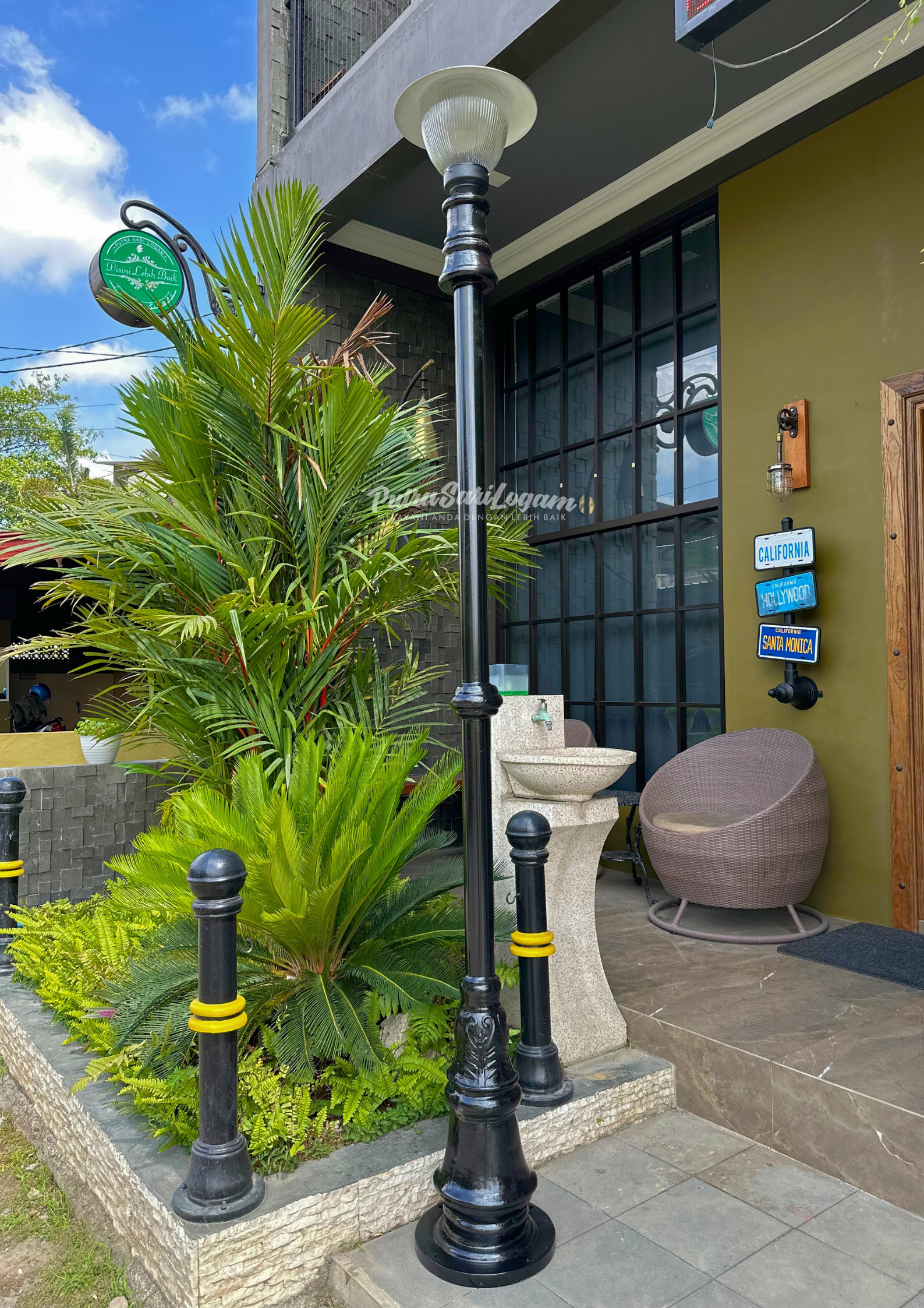 Penerangan Lampu Taman Estetis