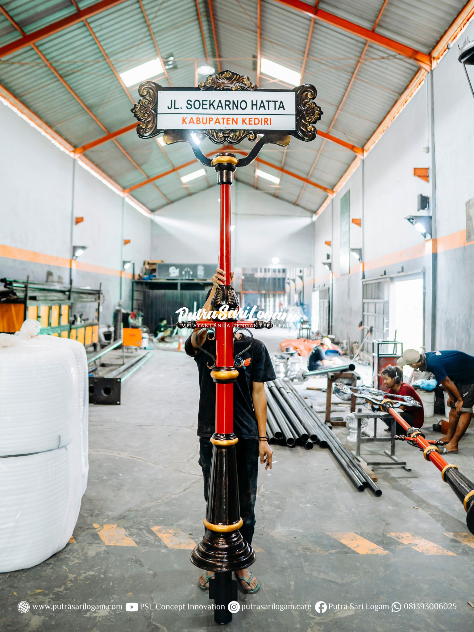 Papan Nama Untuk  Kediri