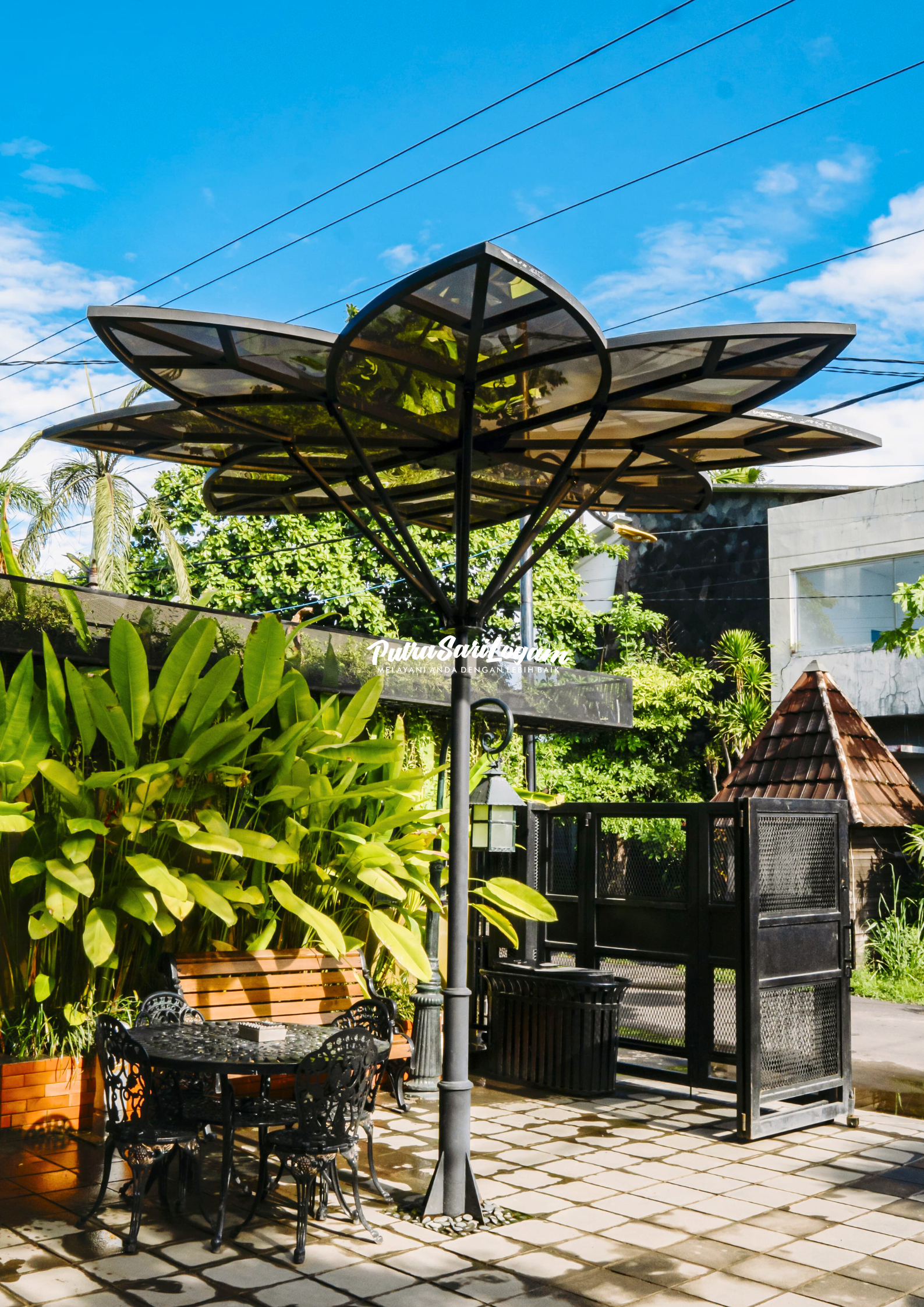 Tiang Payung Untuk Batang