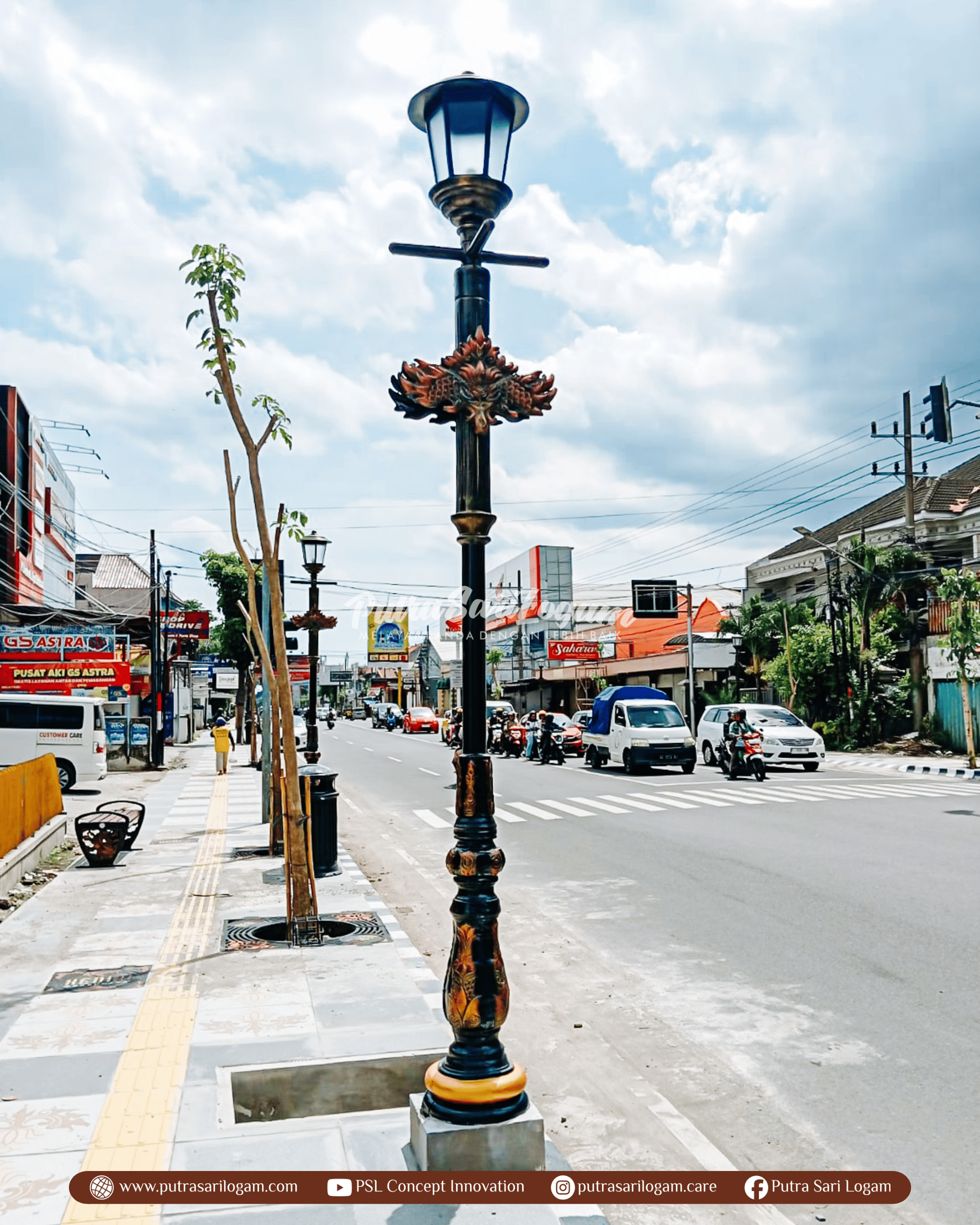 Tiang Lampu Untuk Kediri