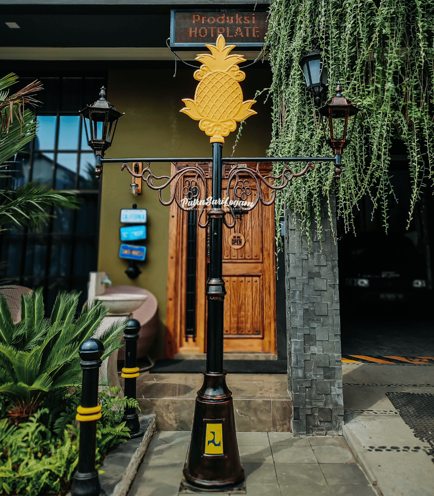 Tiang Lampu Untuk Belitung