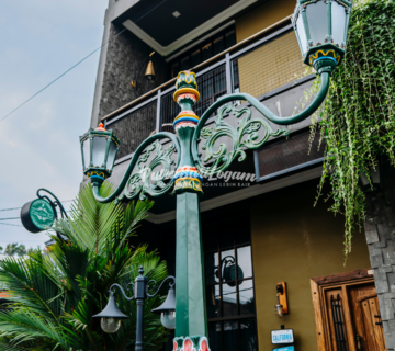 Makna Filosofi Di Balik Desain Tiang Lampu Malioboro