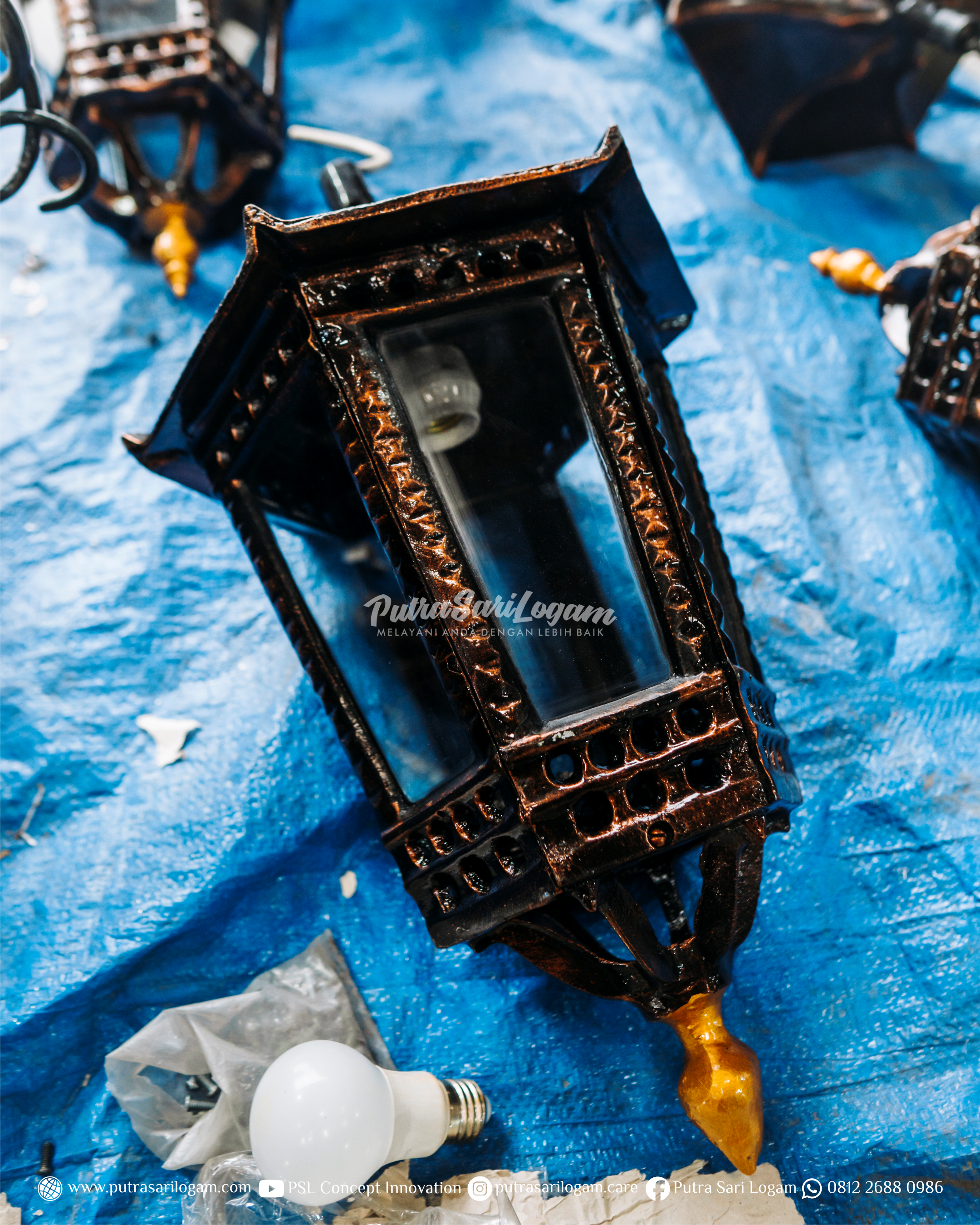 Tiang Lampu Untuk CT Arsa