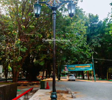 Tiang Lampu Pedestrian Untuk Unisula