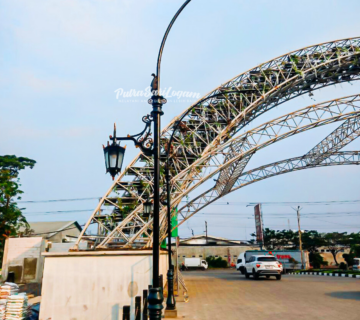 Tiang Lampu PJU Untuk Unisula