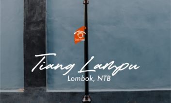 Tiang Lampu Single Arm Untuk NTB