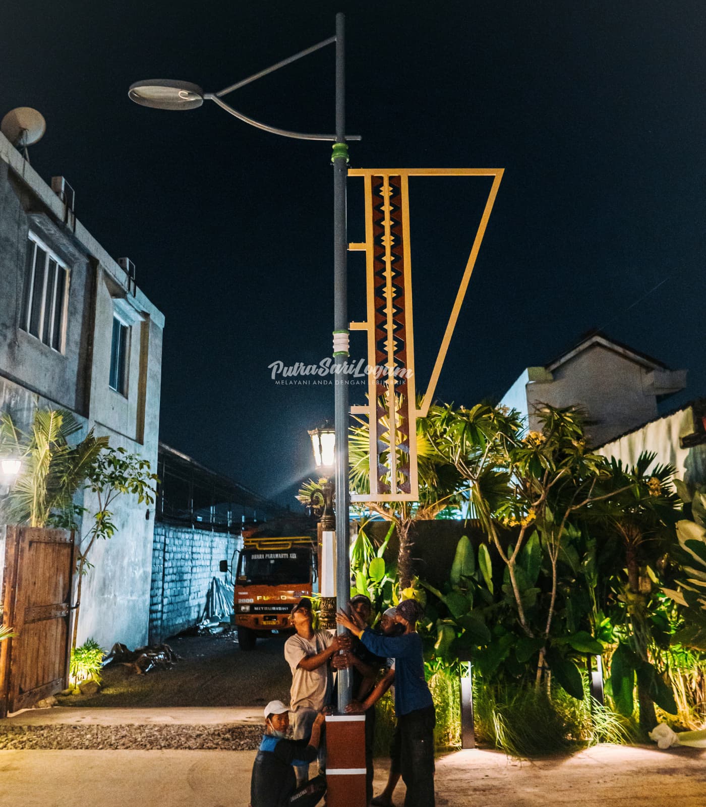 Tiang Lampu New Custom Untuk Ternate